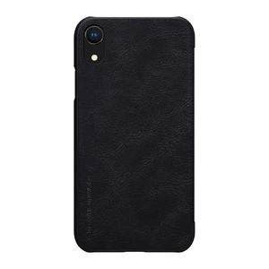 Кожаный чехол-книжка Nillkin Qin Series Black для iPhone XR