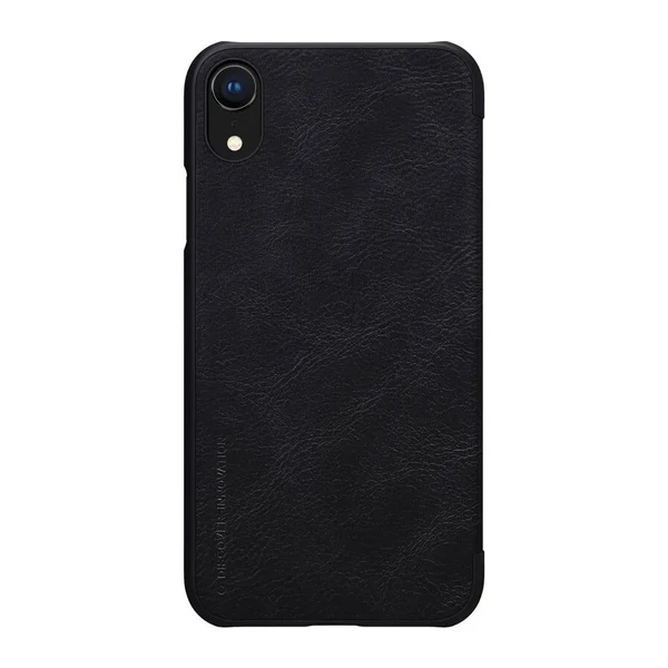 Шкіряний чохол-книжка Nillkin Qin Series Black для iPhone XR