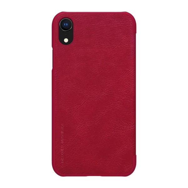 Шкіряний чохол-книжка Nillkin Qin Series Red для iPhone XR