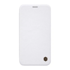 Шкіряний чохол-книжка Nillkin Qin Series White для iPhone XR - Фото 2