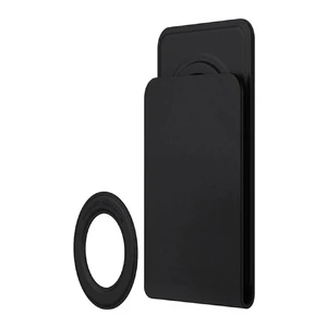 Магнитная подставка Nillkin SnapBase MagSafe Leather Black для iPhone 14 | 13 | 12 - Фото 2