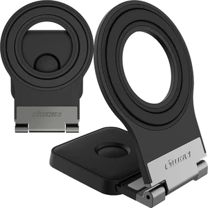 Магнітний тримач MagSafe для iPhone/телефона з підставкою Nillkin SnapFlex Mount Black - Фото 2