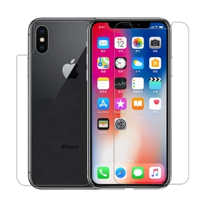 Передняя + задняя защитная пленка Nillkin Super Clear Anti-Fingerprint Whole Set для iPhone X | XS