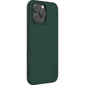 Темно-зеленый матовый чехол Nillkin Frosted Shield Pro для iPhone 16 Pro - Фото 3
