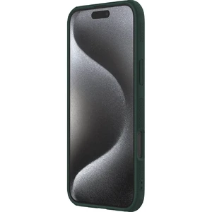 Темно-зеленый матовый чехол Nillkin Frosted Shield Pro для iPhone 16 Pro - Фото 5
