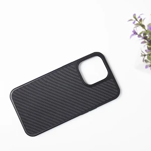 Чорний карбоновий чохол Nillkin Synthetic Fiber Series для iPhone 13 Pro - Фото 6