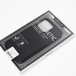 Чорний карбоновий чохол Nillkin Synthetic Fiber Series для iPhone 13 Pro - Фото 9
