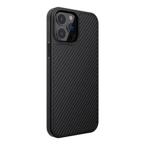 Чорний карбоновий чохол Nillkin Synthetic Fiber Series для iPhone 13 Pro - Фото 5