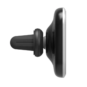 Магнітний автотримач з бездротовою зарядкою Nillkin Wireless Car Charger II Model A Black - Фото 5