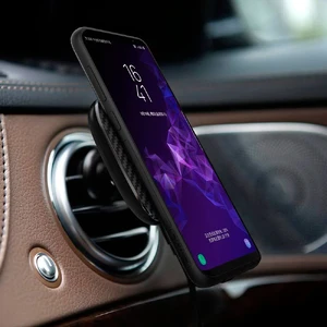 Магнітний автотримач з бездротовою зарядкою Nillkin Wireless Car Charger II Model A Carbon - Фото 6