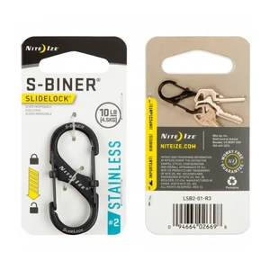 Карабин Nite Ize S-Biner SlideLock Stainless #3 - Фото 3