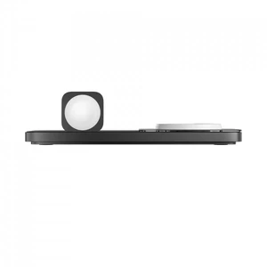 Беспроводная зарядка Nomad Base One Max MagSafe Charger Carbide для iPhone | Apple Watch - Фото 7