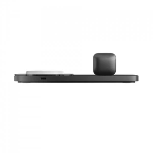 Беспроводная зарядка Nomad Base One Max MagSafe Charger Carbide для iPhone | Apple Watch - Фото 8