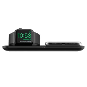 Беспроводное зарядное устройство Nomad Base Station Apple Watch Edition 3 в 1 + EU адаптер - Фото 2