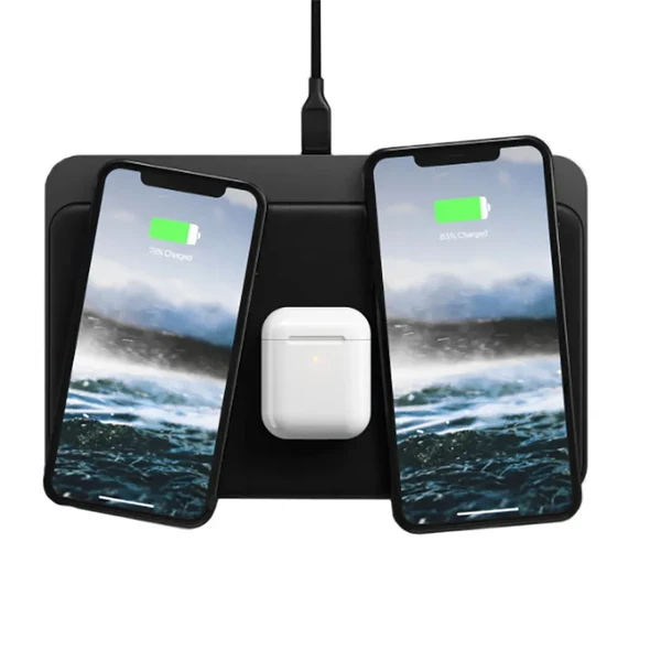 Док-станція з бездротовою зарядкою Nomad Base Station Pro