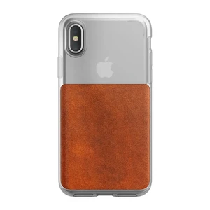 Захисний чохол Nomad Clear Case Rustic Brown для iPhone X | XS