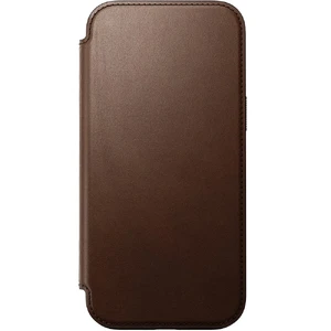 Темно-коричневий шкіряний чохол-фоліо Nomad Modern Leather Folio MagSafe для iPhone 16 Pro Max - Фото 4