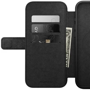 Темно-коричневий шкіряний чохол-фоліо Nomad Modern Leather Folio MagSafe для iPhone 16 Pro Max - Фото 6