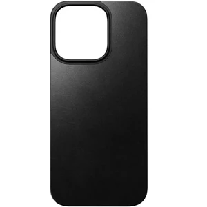 Черный кожаный чехол Nomad Magnetic Leather Back для iPhone 16 Pro - Фото 2