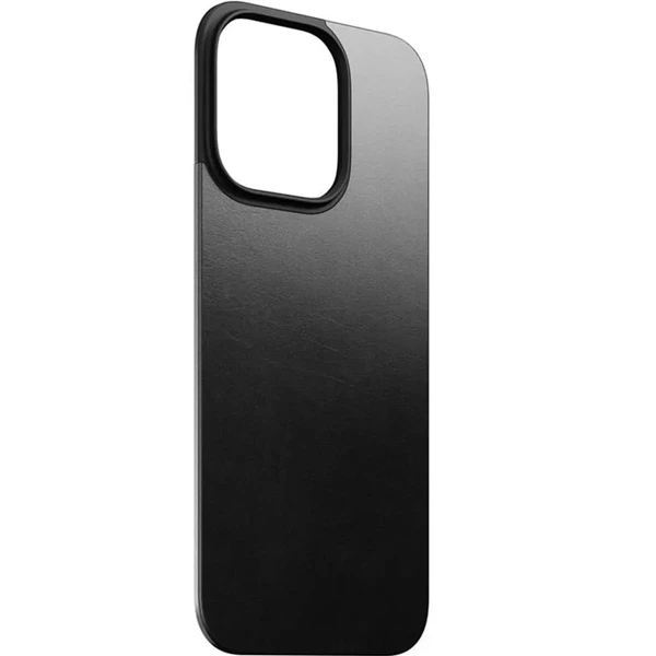 Черный кожаный чехол Nomad Magnetic Leather Back для iPhone 16 Pro в Мукачево