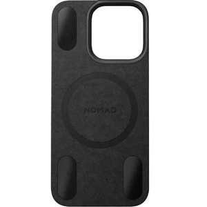 Черный кожаный чехол Nomad Magnetic Leather Back для iPhone 16 Pro Max - Фото 3