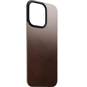 Темно-коричневий шкіряний чохол Nomad Magnetic Leather Back для iPhone 16 Pro Max