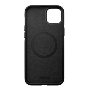 Кожаный чехол Nomad Modern Leather Case MagSafe Black для iPhone 14 Plus - Фото 2