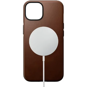 Кожаный чехол Nomad Modern Leather Case MagSafe Brown для iPhone 14 | 13 - Фото 5