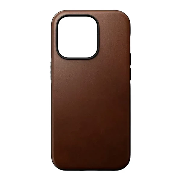 Шкіряний чохол Nomad Modern Leather Case MagSafe Brown для iPhone 14 Pro