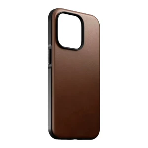 Кожаный чехол Nomad Modern Leather Case MagSafe Brown для iPhone 14 Pro Max - Фото 2