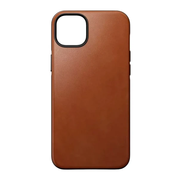 Шкіряний чохол Nomad Modern Leather Case MagSafe English Tan для iPhone 14 Plus