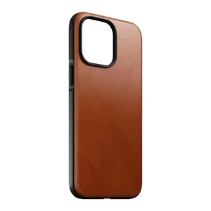 Кожаный чехол Nomad Modern Leather Case MagSafe English Tan для iPhone 14 Pro Max - Фото 2