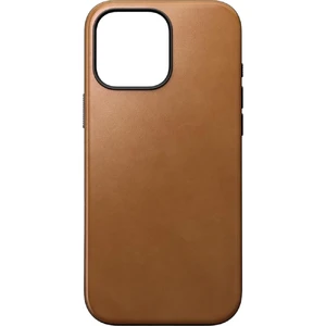 Светло-коричневый кожаный чехол Nomad Modern Leather MagSafe для iPhone 16 Pro - Фото 4