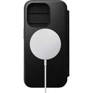 Кожаный чехол Nomad Modern Leather Folio Black для iPhone 15 Pro - Фото 8