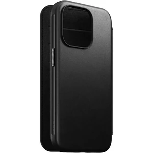Кожаный чехол Nomad Modern Leather Folio Black для iPhone 15 Pro