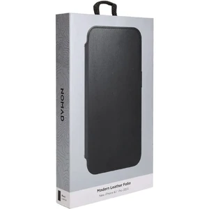 Кожаный чехол Nomad Modern Leather Folio Black для iPhone 15 Pro - Фото 5