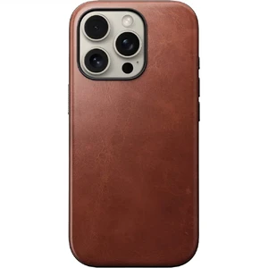 Бронзовий шкіряний чохол MagSafe Nomad Modern Leather для iPhone 16 Pro Max 856500016856 - Фото 1