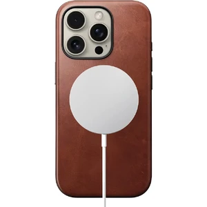Бронзовий шкіряний чохол MagSafe Nomad Modern Leather для iPhone 16 Pro Max - Фото 3