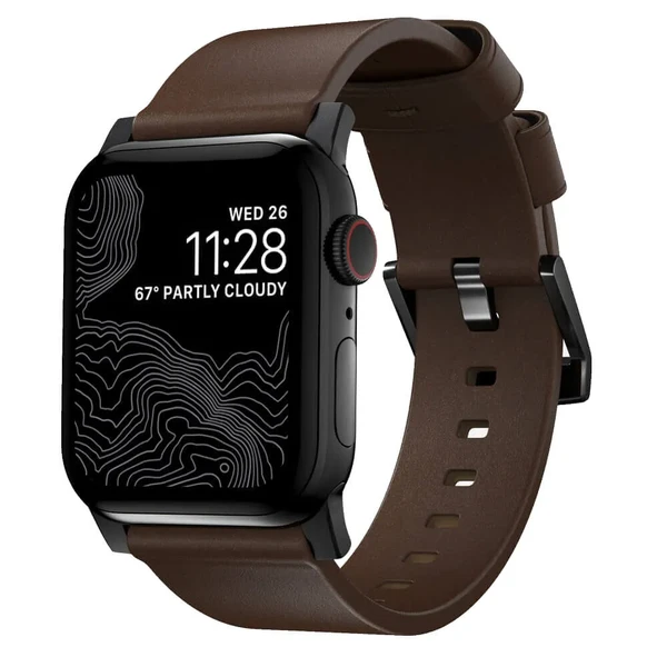 Шкіряний ремінець Nomad Modern Strap для Apple Watch 41mm | 40mm | 38mm Series