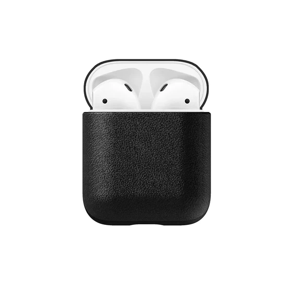 Кожаный чехол Nomad Rugged Case Black для Apple AirPods