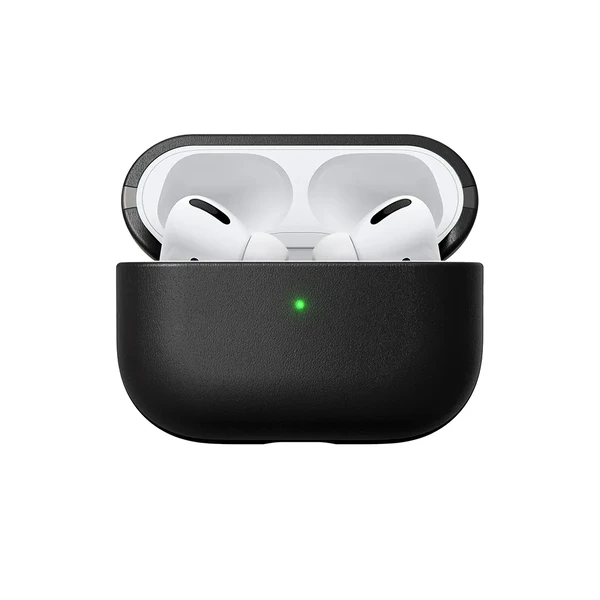 Черный кожаный чехол Nomad Rugged Case для наушников Apple AirPods Pro