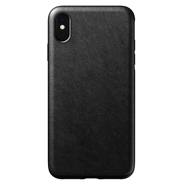 Кожаный чехол Nomad Rugged Case Black для iPhone XS Max