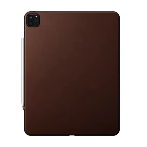 Коричневий шкіряний чохол Nomad Rugged Case для iPad Pro 12.9" (2020) в Одесі