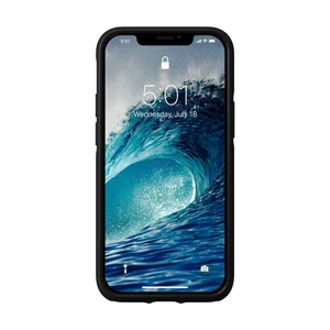 Чорний шкіряний чохол Nomad Rugged Case Horween Leather Black для iPhone 12 mini - Фото 3
