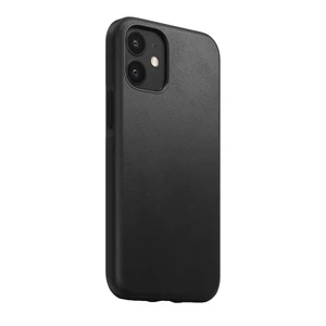 Чорний шкіряний чохол Nomad Rugged Case Horween Leather Black для iPhone 12 mini - Фото 4