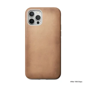 Кожаный чехол Nomad Rugged Case Horween Leather Natural для iPhone 12 | 12 Pro - Фото 2