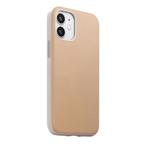 Кожаный чехол Nomad Rugged Case Horween Leather Natural для iPhone 12 mini - Фото 4