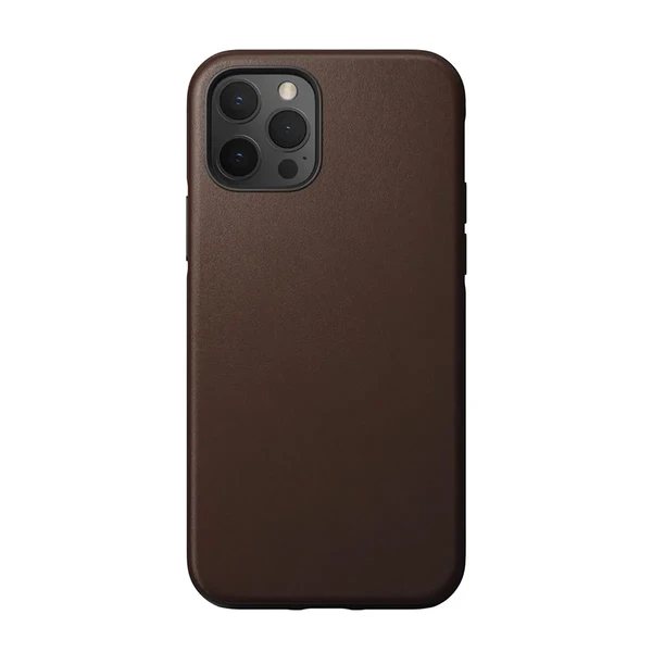 Кожаный чехол Nomad Rugged Case Horween Leather Rustic Brown для iPhone 12 Pro Max