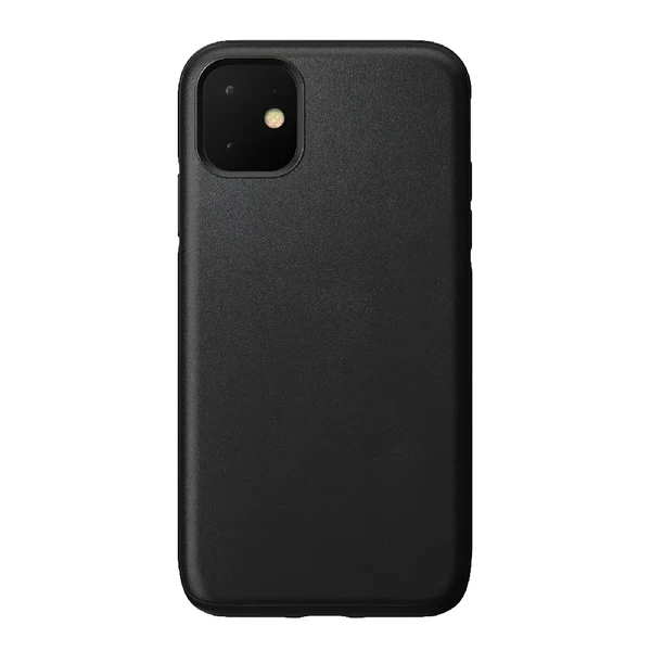 Кожаный чехол Nomad Rugged Case Black для iPhone 11