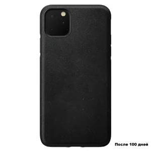 Кожаный чехол Nomad Rugged Case Black для iPhone 11 Pro Max - Фото 2